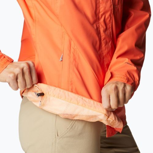 Columbia Pouring Adventure II Damen Regenjacke orange 1760071853