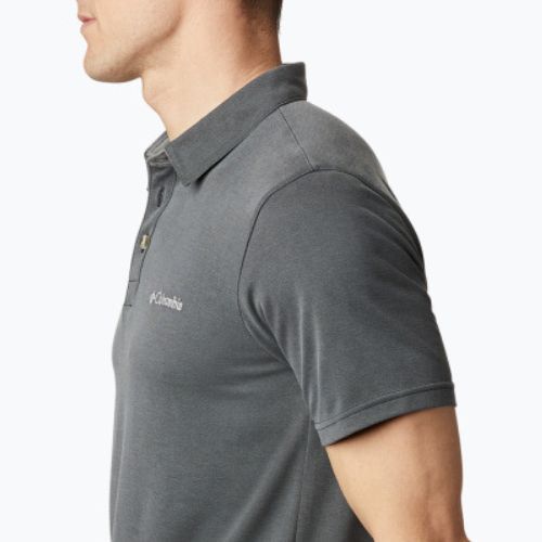 Columbia Nelson Point Herren Poloshirt grau 1772721011