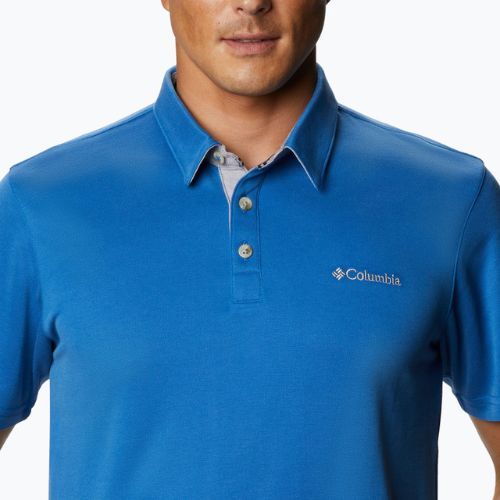 Columbia Nelson Point Herren-Polohemd blau 1772721432