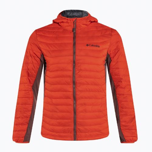 Columbia Powder Pass Hooded Herren Hybrid Jacke rot 1773271839