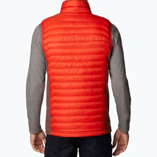 Columbia Powder Pass Herren Wandern ärmellos rot 1842414839