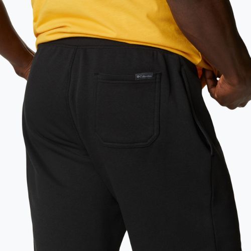 Herren Columbia Logo Fleece Trekking-Shorts schwarz 1884601010