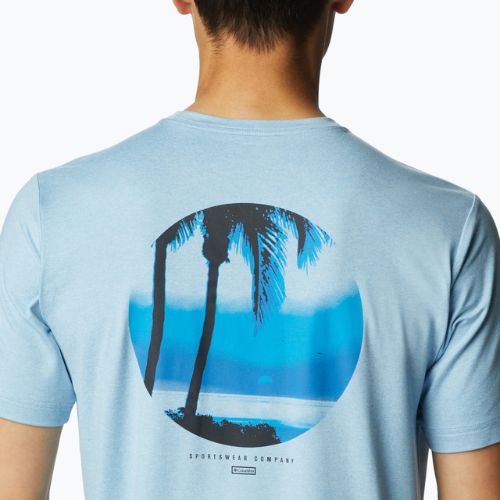 Columbia Tech Trail Graphic Herren-Trekkinghemd beige 1930802
