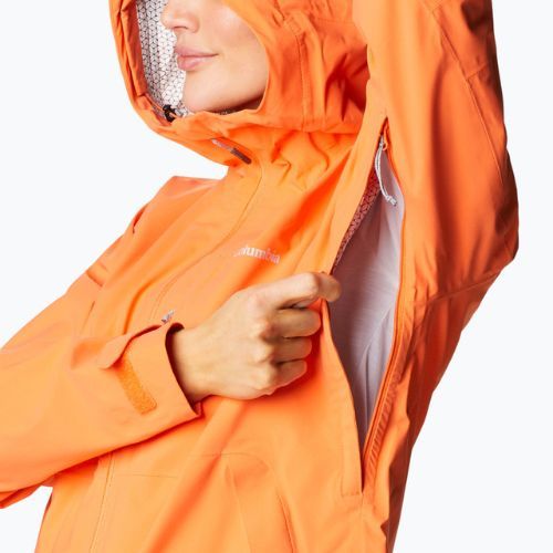 Columbia Damen Omni-Tech Ampli-Dry Regenjacke orange 1938973853