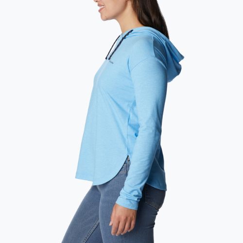 Columbia Damen Trekking Sweatshirt Sun Trek EU Kapuzenpullover blau 1981541
