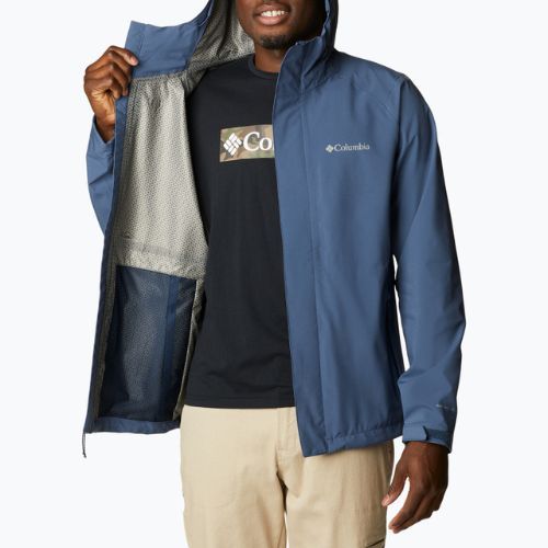 Columbia Earth Explorer Herren Regenjacke navy blau 1988612