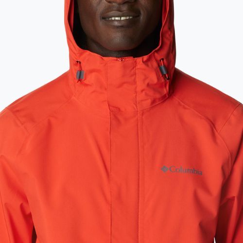 Columbia Earth Explorer Herren Regenjacke orange 1988612