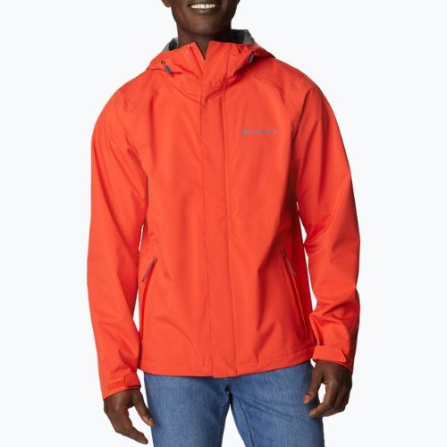 Columbia Earth Explorer Herren Regenjacke orange 1988612