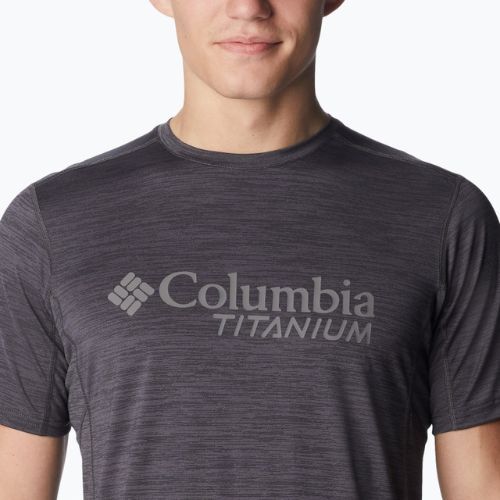 Columbia Titan Pass Graphic Herren-Trekkinghemd schwarz 1991471