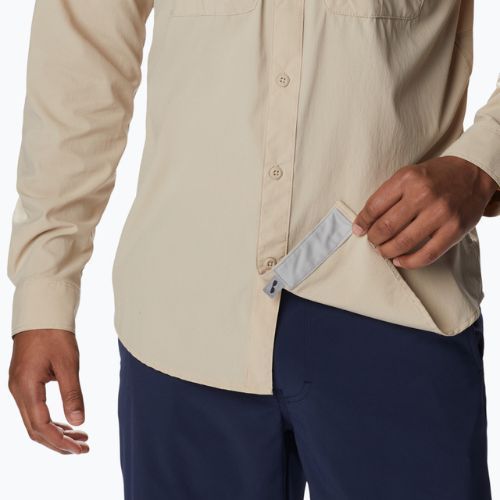 Columbia Newton Ridge II LS Herrenhemd beige 2012971