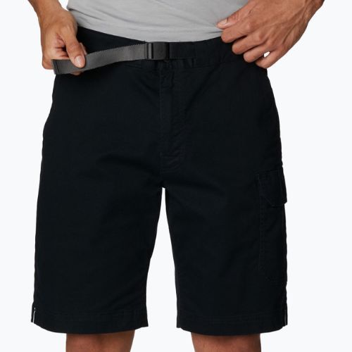 Columbia Pacific Ridge Belted Herren-Trekking-Shorts schwarz 2030951010