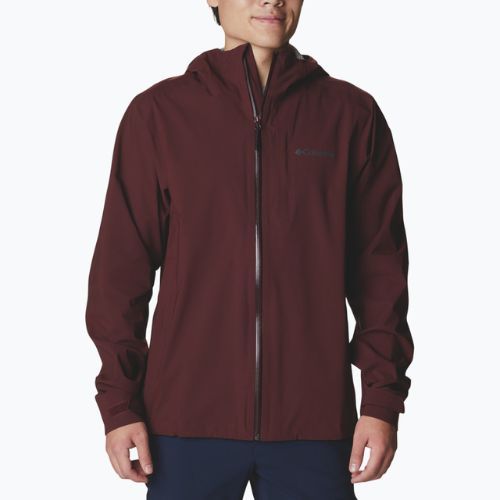 Columbia Omni-Tech Ampli-Dry Herren Membran Regenjacke kastanienbraun 1932854