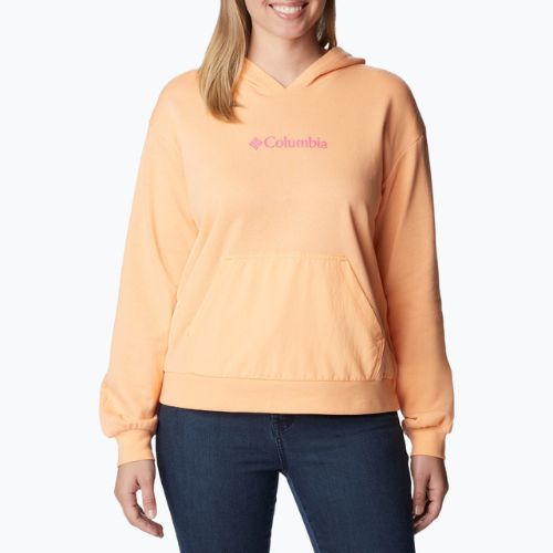 Columbia Damen Logo III French Terry Trekking Sweatshirt orange 2032871812