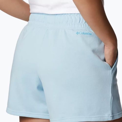Columbia Logo III French Terry Damen Trekking-Shorts blau 2032881490