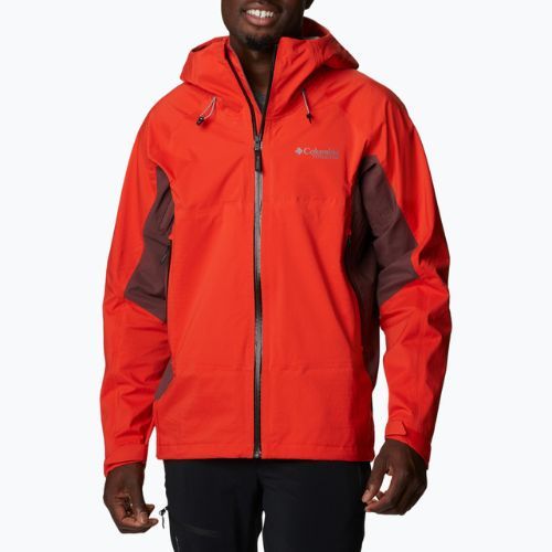 Columbia Mazama Trail Herren Regenjacke rot 2034451