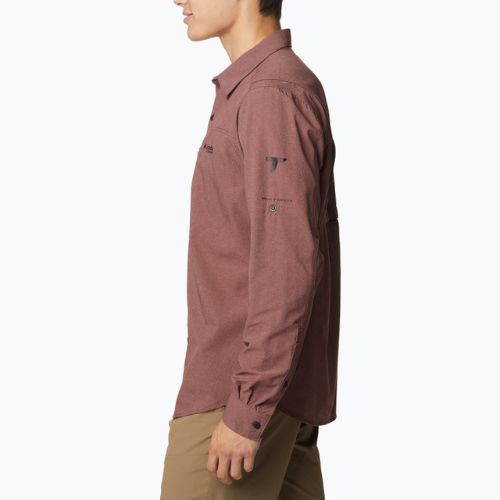Columbia Titan Pass 2.0 Herren Hemd Irco kastanienbraun 2034801