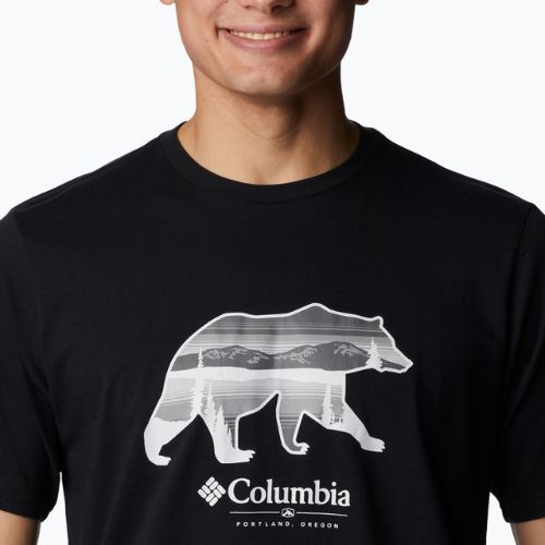 Columbia Rockaway River Graphic Herren-Trekkinghemd schwarz 2036401