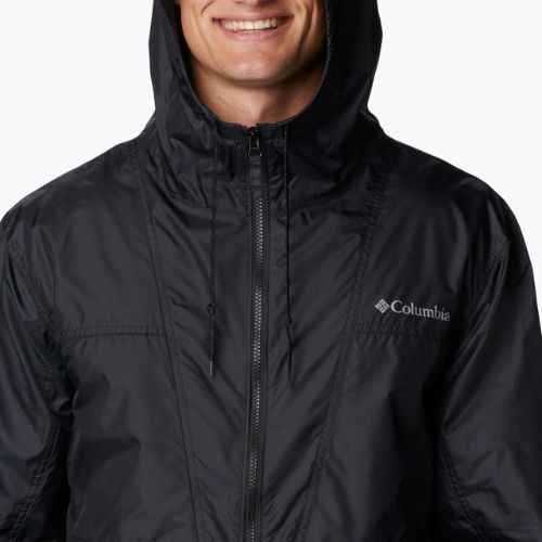 Columbia Trail Traveler Herren Windschutzjacke schwarz 2036873011