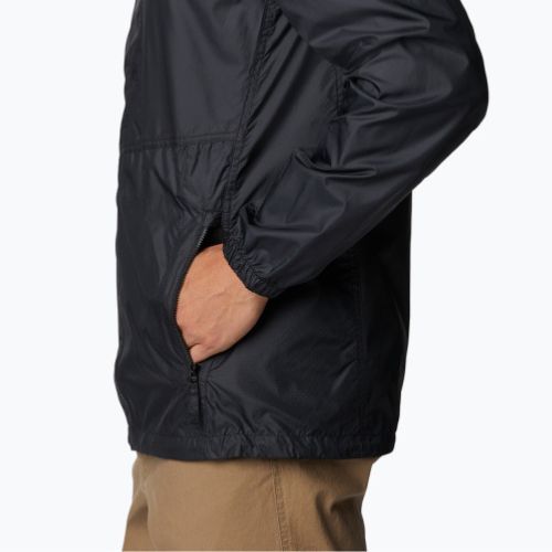 Columbia Trail Traveler Herren Windschutzjacke schwarz 2036873011
