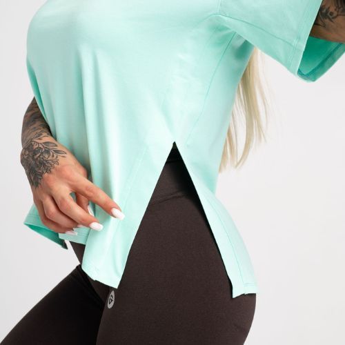 Damen-Trainingsshirt Gym Glamour Glamour Mint 420
