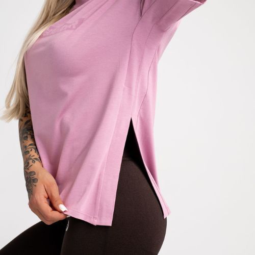 Damen-Trainings-T-Shirt Gym Glamour Glamour Pink 418