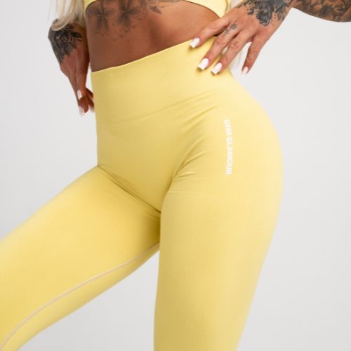 Damen Trainingsleggings Gym Glamour Compress Golden Hour 451