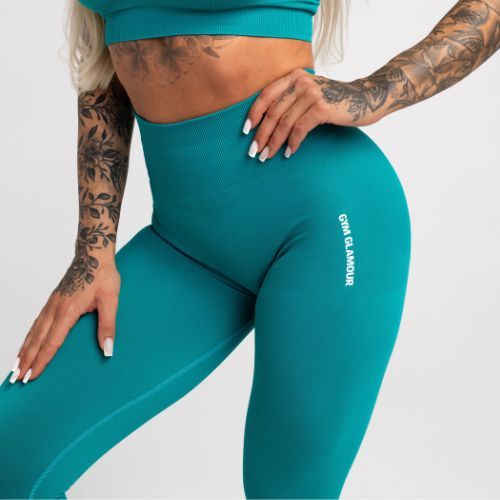 Damen-Trainings-Leggings Gym Glamour Compress Juicy Jungle 457