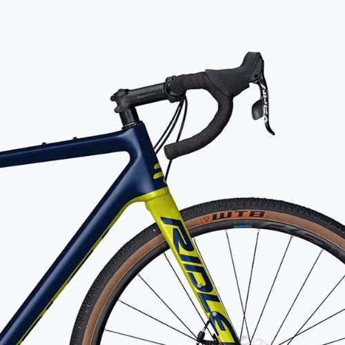 Ridley Kanzo C ADV GRX800 Schotter Fahrrad navy blau und gelb ECB21002121