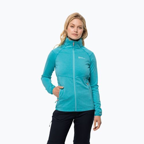 Jack Wolfskin Damen-Trekkingjacke Fortberg FZ blau 1711101