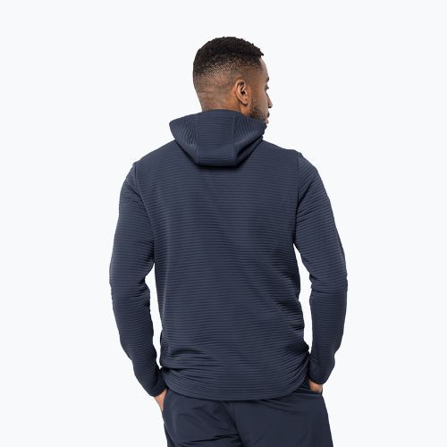 Jack Wolfskin Herren Modesto Kapuzen-Trekking-Sweatshirt navy blau 1706493