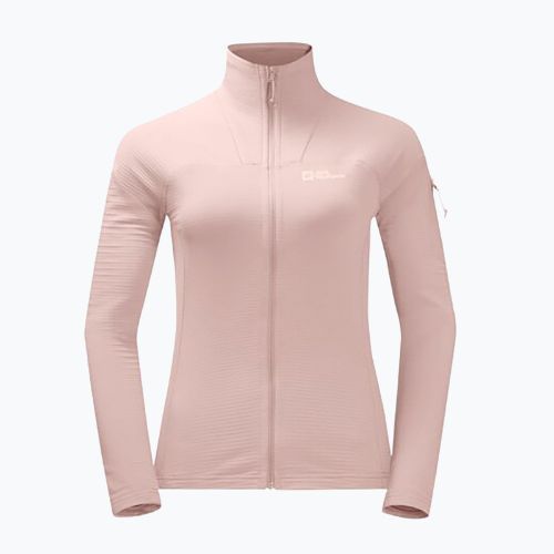 Jack Wolfskin Damen-Trekking-Sweatshirt Prelight FZ rosa 1710981