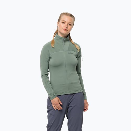 Jack Wolfskin Damen-Trekkingjacke Prelight FZ grün 1710981