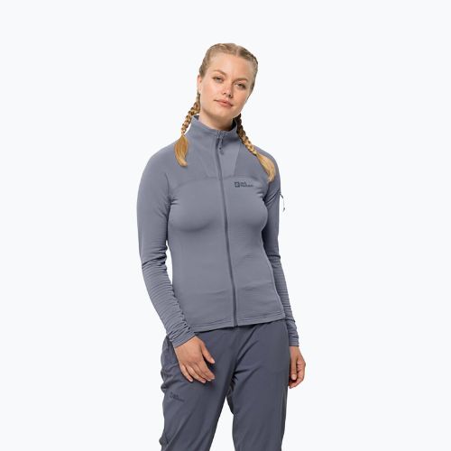 Jack Wolfskin Damen-Trekkingjacke Prelight FZ grau 1710981