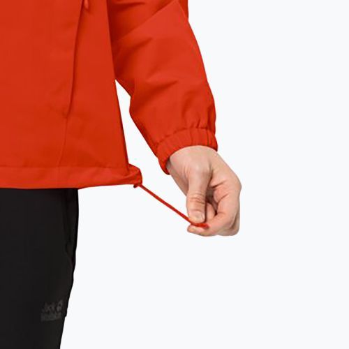 Jack Wolfskin Herren Stormy Point 2L wasserdichte Jacke rot 1111142