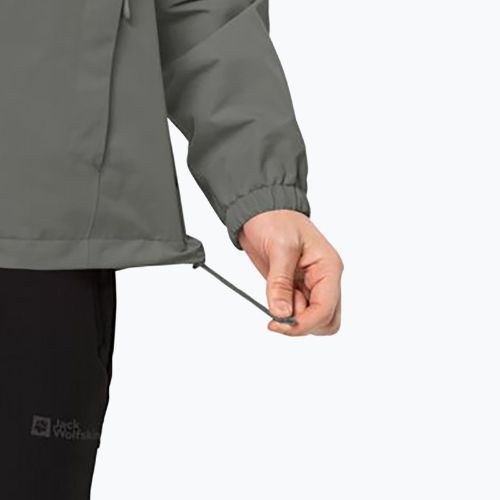 Jack Wolfskin Herren Stormy Point 2L Regenjacke grün 1111142
