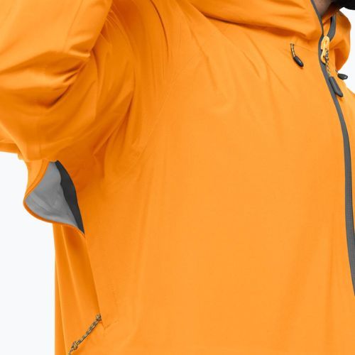 Jack Wolfskin Herren Highest Peak Regenjacke orange 1115131_3087_005