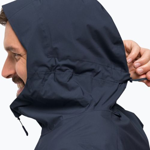 Jack Wolfskin Herren Regenjacke Elsberg 2.5L blau 1115881_1010_002