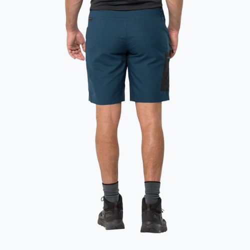 Jack Wolfskin Active Track Herren-Trekking-Shorts navy blau 1503791