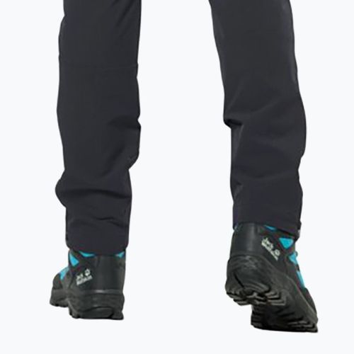 Jack Wolfskin Herren Salmaser Softshellhose schwarz 1507831