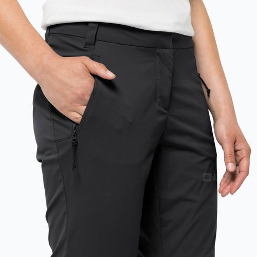 Jack Wolfskin Damen Softshellhose Glastal Zip Off schwarz 1508151_6000_042