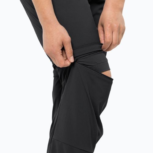 Jack Wolfskin Damen Softshellhose Glastal Zip Off schwarz 1508151_6000_042