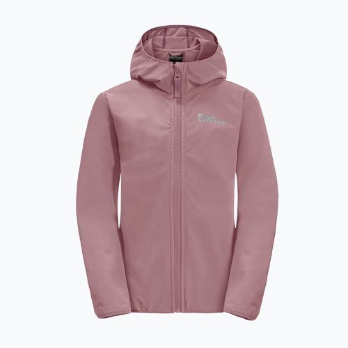 Jack Wolfskin Kinder Softshelljacke Solyd rosa 1609821