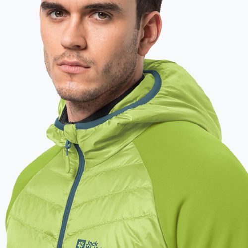 Jack Wolfskin Herren Routeburn Pro Hybrid Jacke grün 1710511