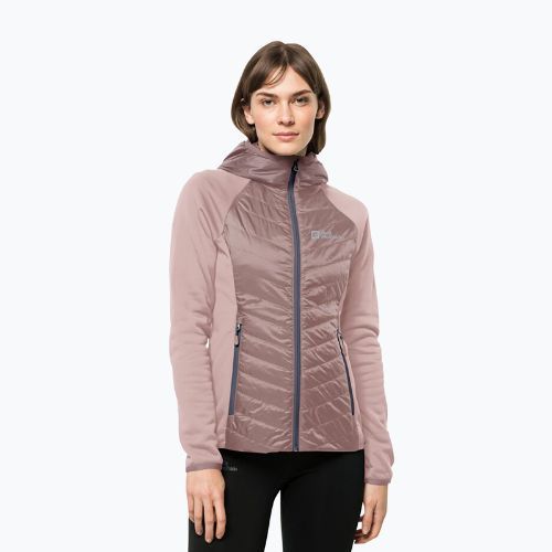 Jack Wolfskin Damen Routeburn Pro Hybrid Jacke rosa 1710861