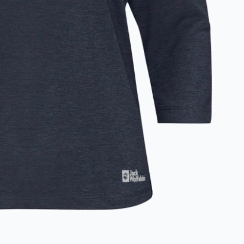 Jack Wolfskin Damen Trekking T-Shirt Jwp 3/4 navy blau 1806655
