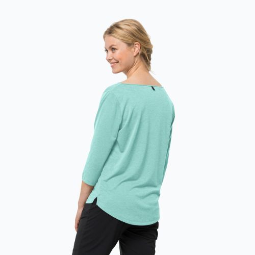 Jack Wolfskin Damen Trekking-T-Shirt Jwp 3/4 blau 1806655