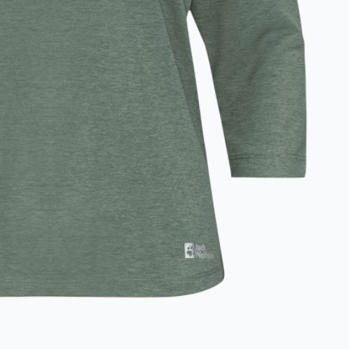 Jack Wolfskin Damen-Trekking-T-Shirt Jwp 3/4 grün 1806655