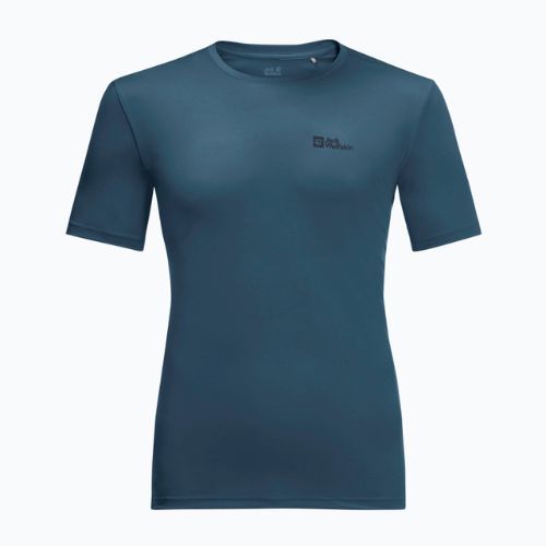 Jack Wolfskin Tech Herren-Trekking-T-Shirt navy blau 1807072