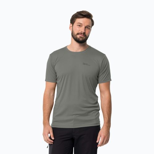 Jack Wolfskin Herren-Trekking-T-Shirt Tech grün 1807072