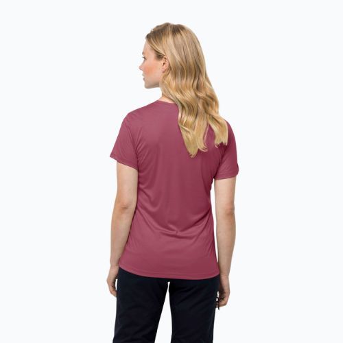 Jack Wolfskin Damen Trekking T-shirt Tech rot 1807122